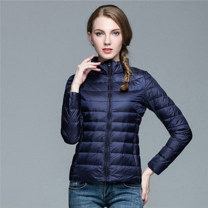 Leichte Steppjacke Mit Alltäglichem Stil Damen