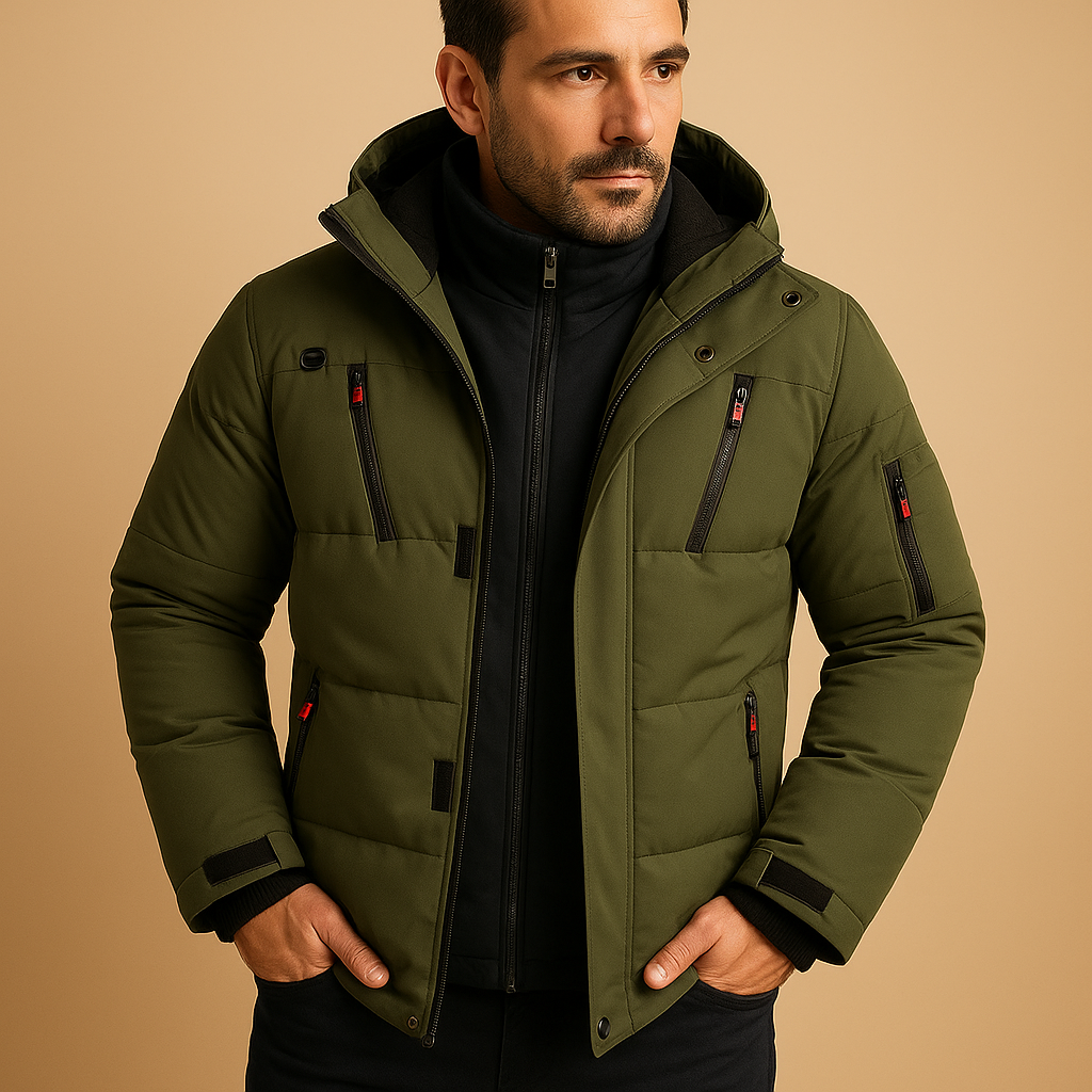 Winter Herren Jacke Warm Isolierte Ausführung