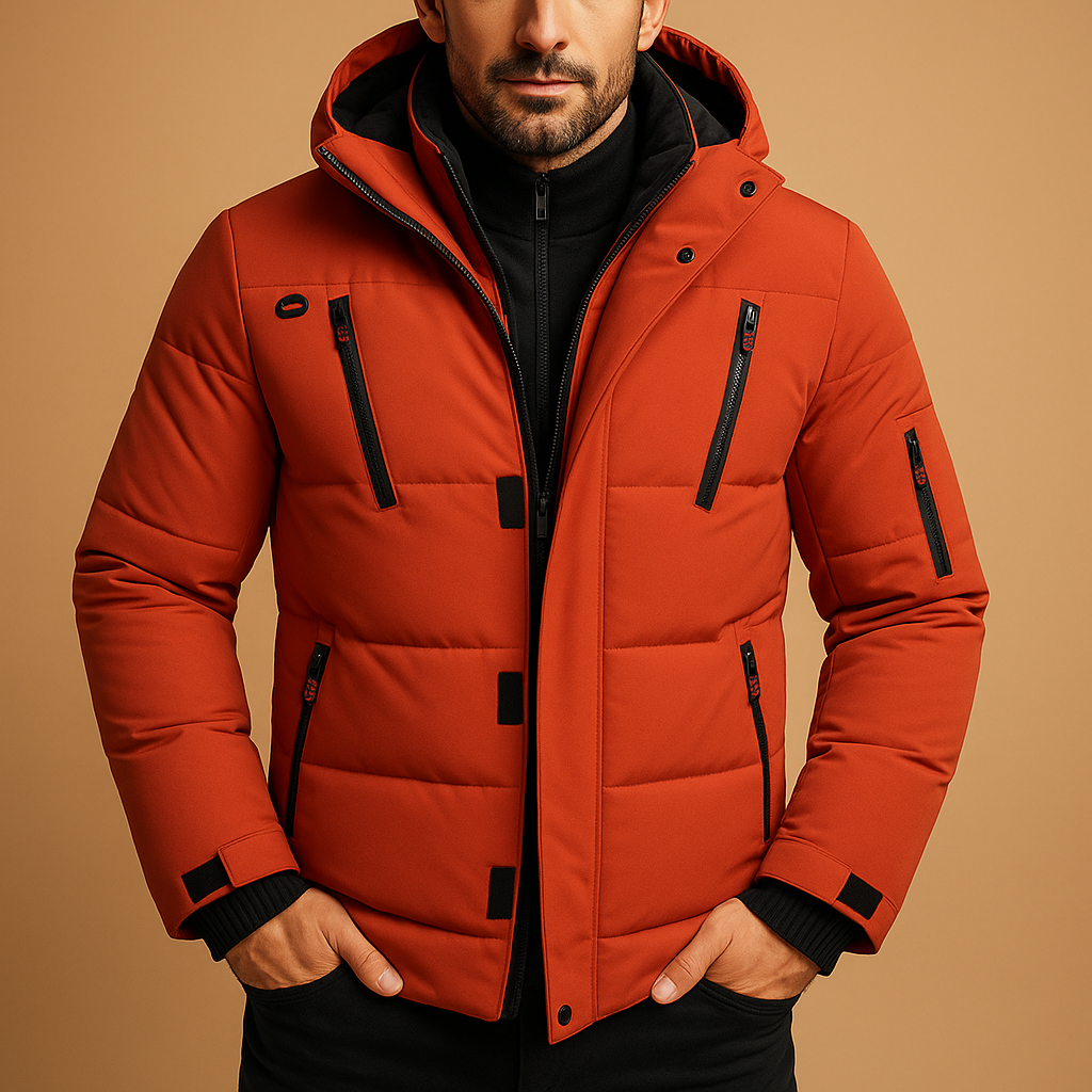 Winter Herren Jacke Warm Isolierte Ausführung